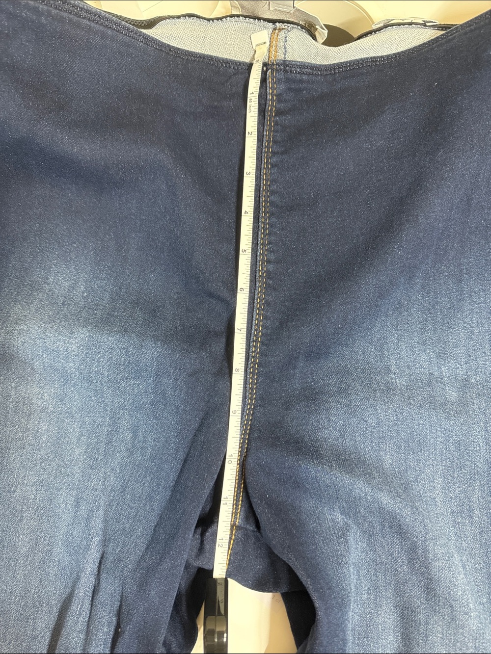 Anne Klein pull on tummy control denim leggings - Picture 8 of 8